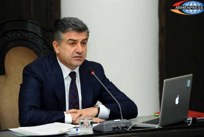 رئيس الوزراء كارن كارابيتيان يعرض المحاور الأساسية لإقتصاد أرمينيا 