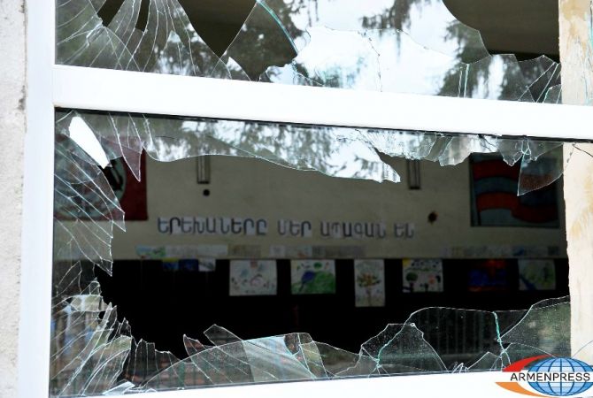 Shots fired near school in outskirts of Yerevan 