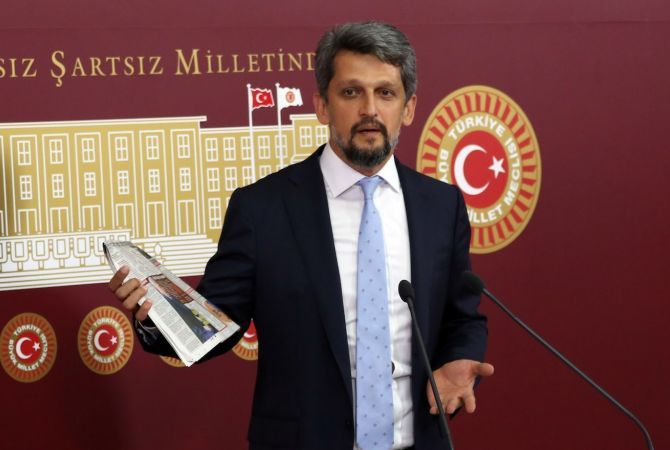 Garo Paylan tables a parliamentary question about “Giaour” statement by Turkish Deputy PM