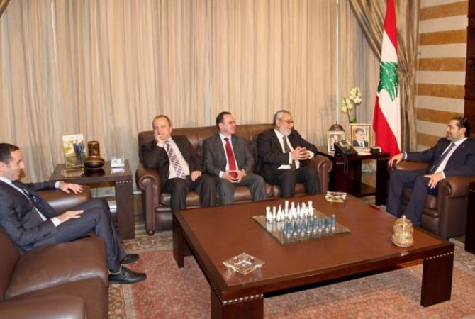 Saad Hariri holds meeting with ARF delegation