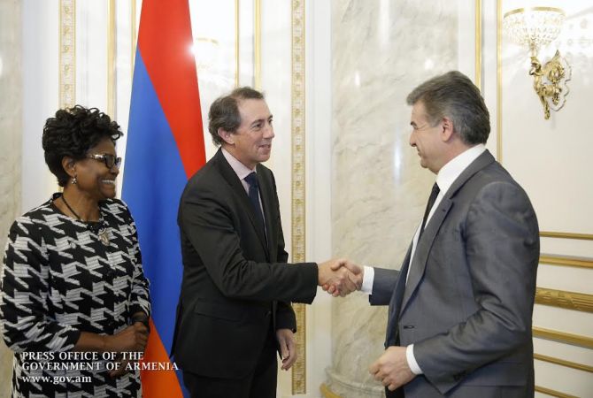 Armenian Government interested in raising efficiency of projects being implemented jointly with 
WB