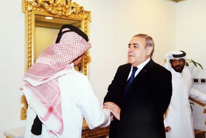 Посол Гарибджанян посетил Государство Катар