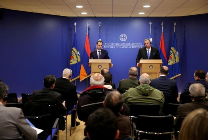 Official visit of Armenian Defense Ministry delegation to Greece kicks off