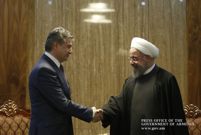  Премьер-министр Армении встретился с президентом Исламской Республики Иран 