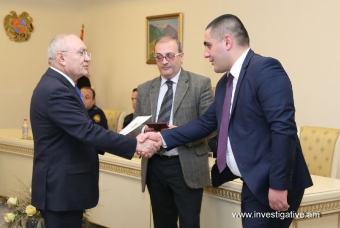  Выпускники Академии юстиции назначены на службу в Следственный комитет Армении 