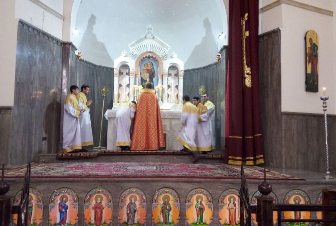  Католики Армении отмечают Святое Рождество 
