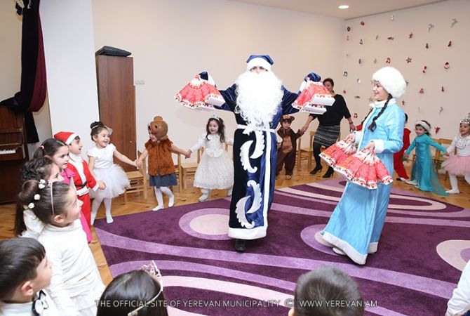  Около 40 тысячи детей получат новогодние подарки от мэрии Еревана 