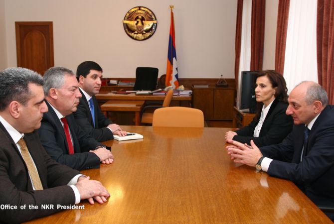 NKR President holds meeting with President of Armenia’s Court of Cassation