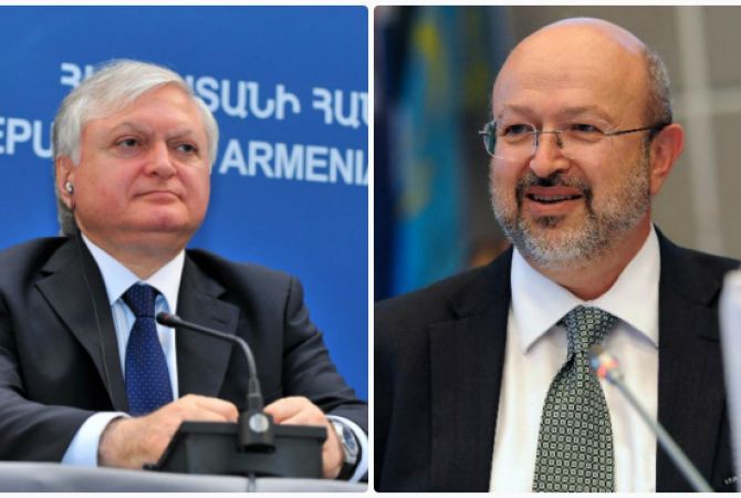  Глава МИД Армении и генсек ОБСЕ подчеркнули важность деятельность ереванского 
офиса ОБСЕ 