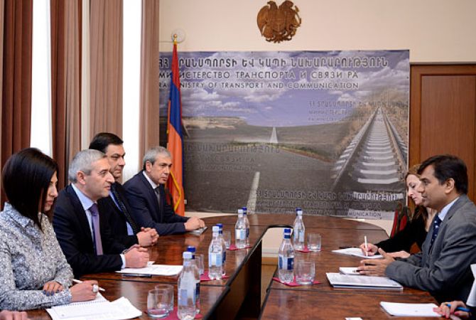 Индия намерена осуществлять мультимодальные грузоперевозки через территорию 
Армении