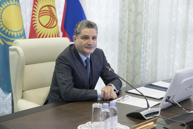 قد يتم التوقيع على اتفاق جديد بين أرمينيا والاتحاد الأوروبي قريباً 
-رئيس مجلس إدارة الاتحاد الاقتصادي الأوراسي تيكران سركيسيان- 