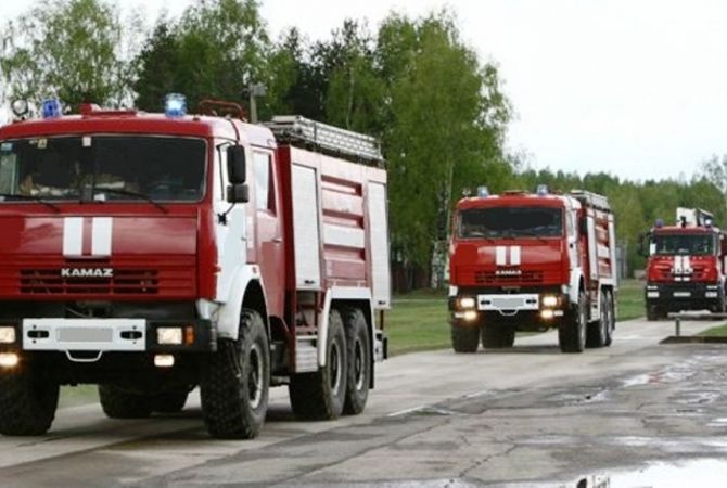  В Армении начались тактико-специальные занятия с пожарными расчетами российской 
военной базы ЮВО 