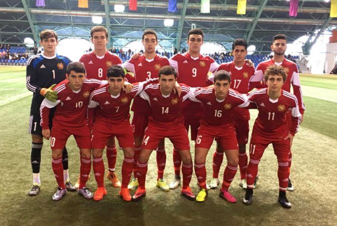 Сборная Армении по футболу М17 выехала в Анталию