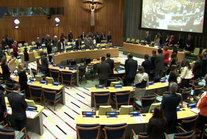  ՄԱԿ-ի ԱԽ նիստը մեկնարկել է մեկ րոպե լռությամբ` ի հիշատակ Լոնդոնի 
ահաբեկչության զոհերի 