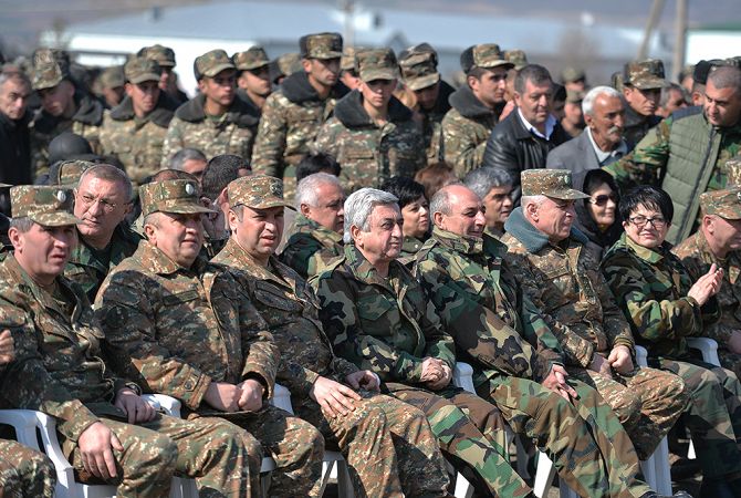 The Commander-in-Chief of the Armenia without batting an eyelid will give if needed the order 
to strike with the Iskander