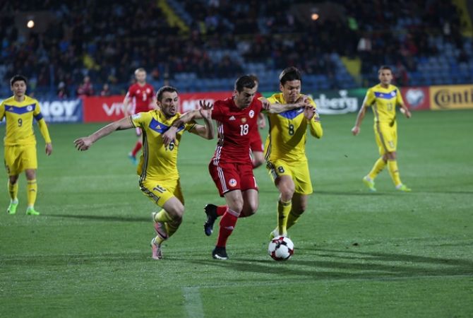 أرمينيا تتغلب على كازاخستان في تصفيات كأس العالم 2018 بهدفين مقابل لا شيء في العاصمة يريفان