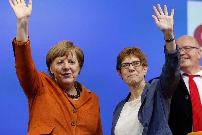 Партия Меркель победила на выборах в Сааре