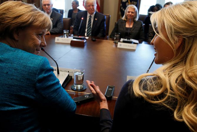 Ангела Меркель пригласила Иванку Трамп на саммит "женской двадцатки" в Берлине