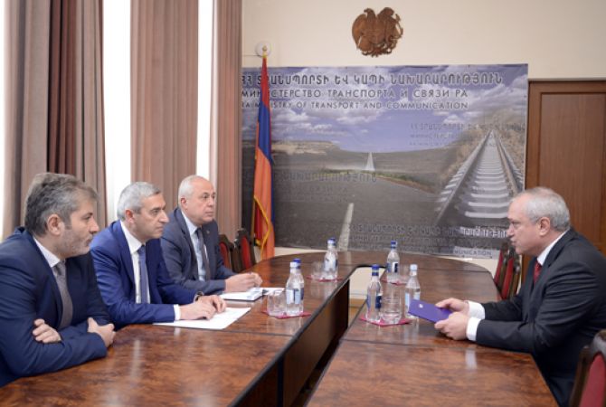 Ваан Мартиросян принял генерального секретаря межправительственной комиссии 
«ТРАСЕКА»