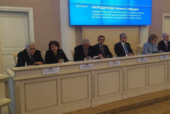 Armenia’s parliamentary delegation takes part in CIS IPA spring sitting