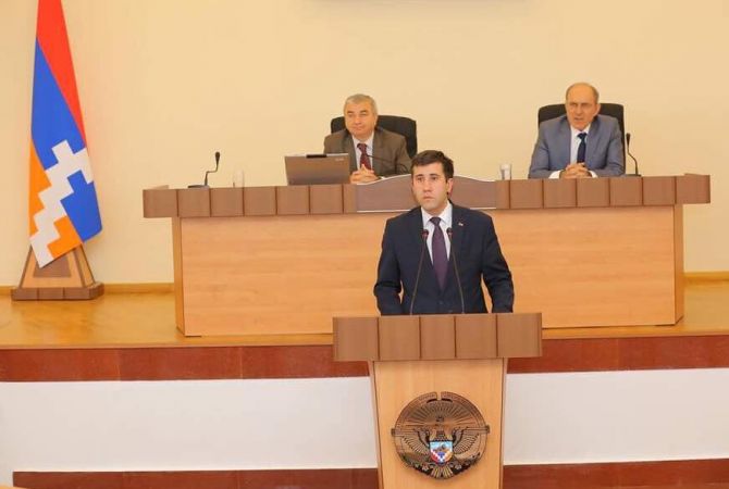 Artsakh’s Ombudsman presents annual report in Parliament