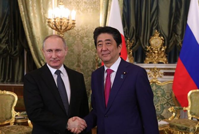 Абэ констатировал прогресс на пути к заключению мирного договора с Россией