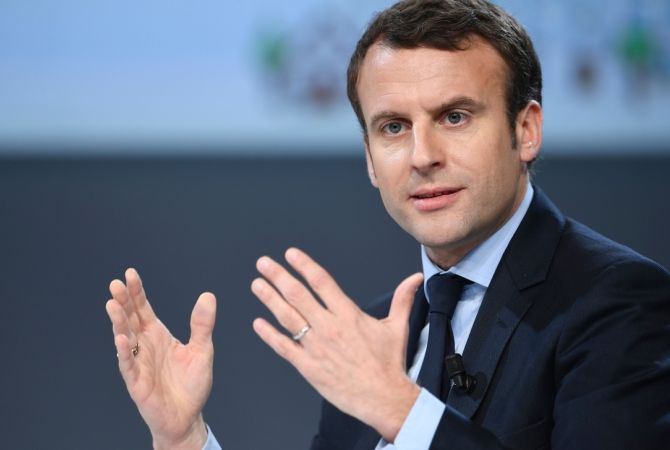 Armenian organizations of France support Emmanuel Macron in French presidential election