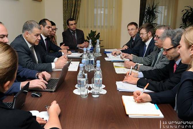 Armenian justice minister receives Venice Commission and OSCE/ODIHR representatives