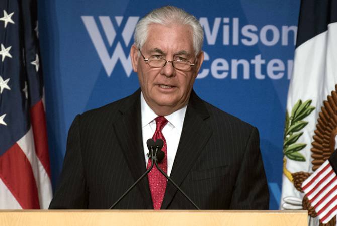 US supports Minsk Group’s efforts on Nagorno Karabakh conflict – Secretary Tillerson