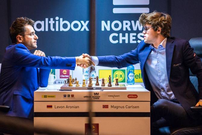 Aronian to face Carlsen in London Chess Classic 