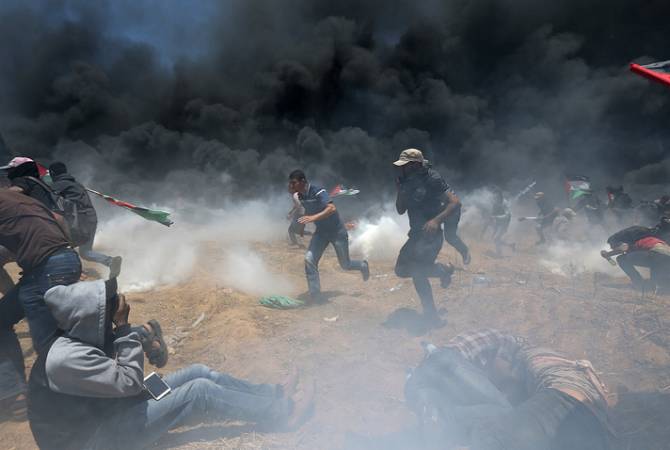 СМИ: в стычках в секторе Газа погибли 50 палестинцев
