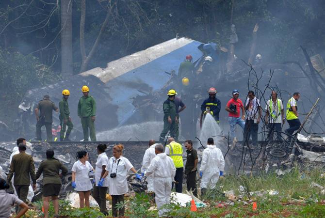 Կուբայում ինքնաթիռ է կործանվել. 110 ուղևորներից երեքը ողջ են մնացել
