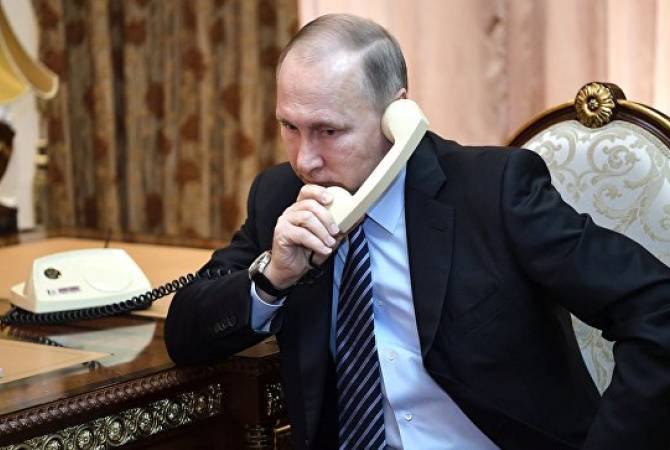 Putin holds phone call with Ukrainian president