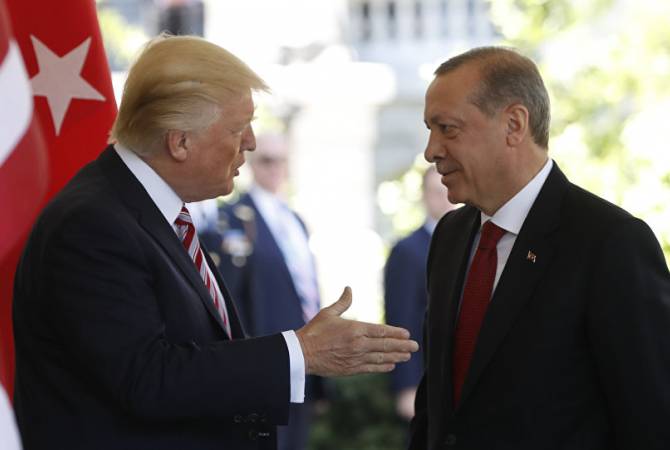 Эрдоган и Трамп договорились о встрече в Брюсселе