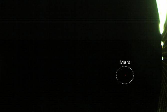 NASA gets first image of Mars from a CubeSat
