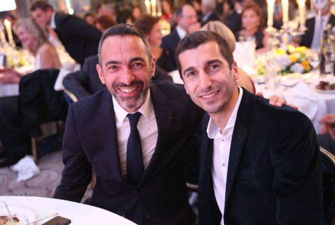 Mkhitaryan, Djorkaeff attend charity gala dinner in London 