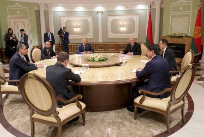 Ararat Mirzoïan estime constructif la discussion autour de la question du secrétariat de l’OTSC 
avec le Président de Biélorussie 