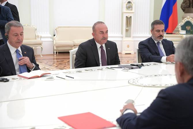 Թուրքիայի արտաքին գործերի և պաշտպանության նախարարները կայցելեն 
Ռուսաստան