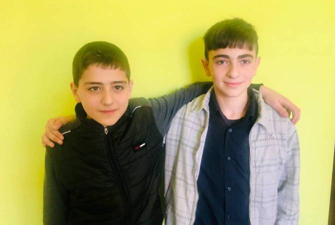 Courage has no age: Two small-town Armenian boys hailed heroes after saving crashed 
motorist  