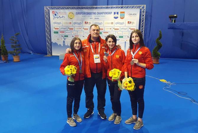 Армянские стрелки на чемпионате Европы завоевали бронзовые медали
