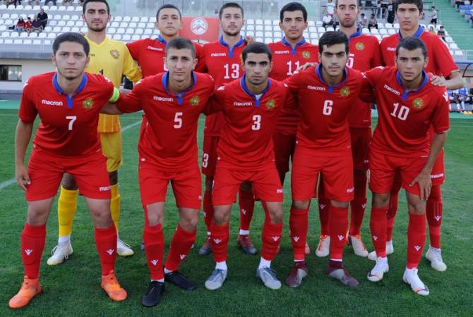 Сборная Армении Д-19 в товарищеском матче разгромила команду Ливана Д-19