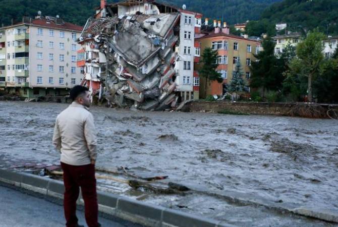 Թուրքիայում ջրհեղեղի հետևանքով զոհերի թիվը հասել է 70-ի