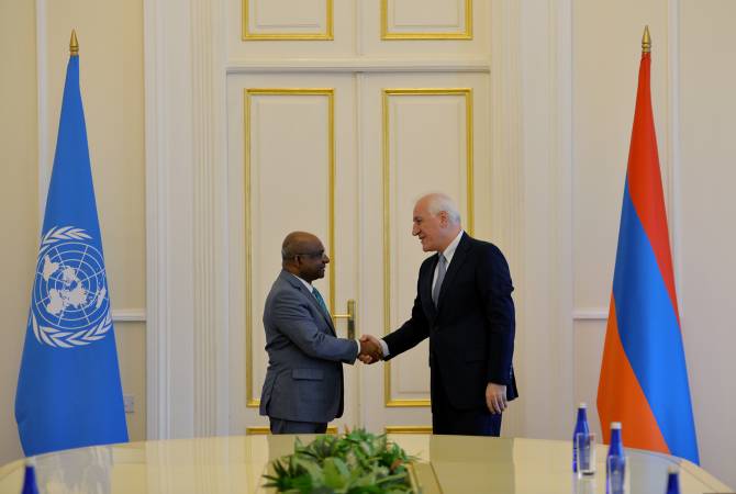 Ermenistan Cumhurbaşkanı BM Genel Kurulu Başkanı ile yaptığı görüşmede Ermeni esirlerin 
konusunu gündeme getirdi