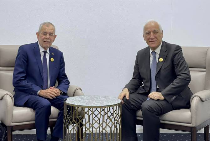 Президент Армении встретился с федеральным президентом Австрии

