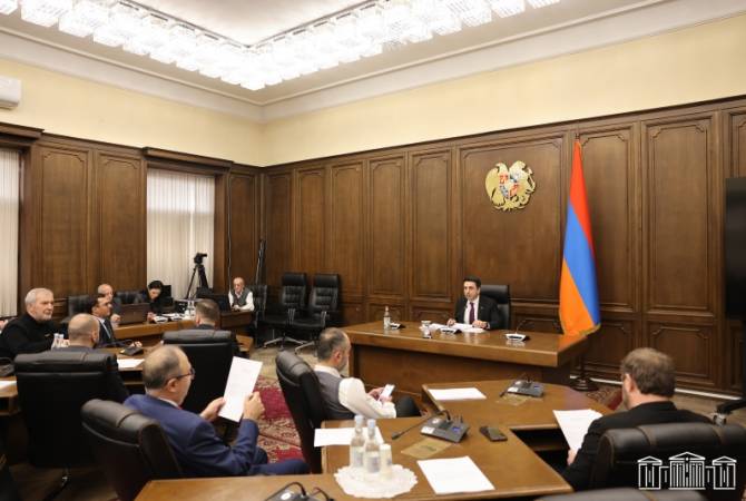 В проекте повестки дня очередных заседаний НС Армении – 25 вопросов