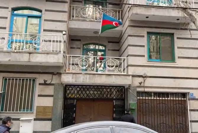 Embassy of Azerbaijan in Iran attacked, one dead 