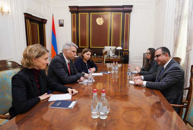 Փոխվարչապետ Խաչատրյանը Համաշխարհային բանկի գործընկերների հետ 
քննարկել է համագործակցության հարցեր