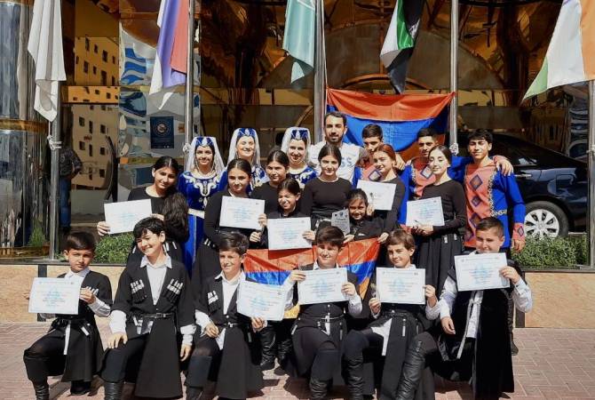 Հայկական պարի խումբը փայլուն է ելույթ ունեցել Դուբայում կայացած 
միջազգային փառատոնին