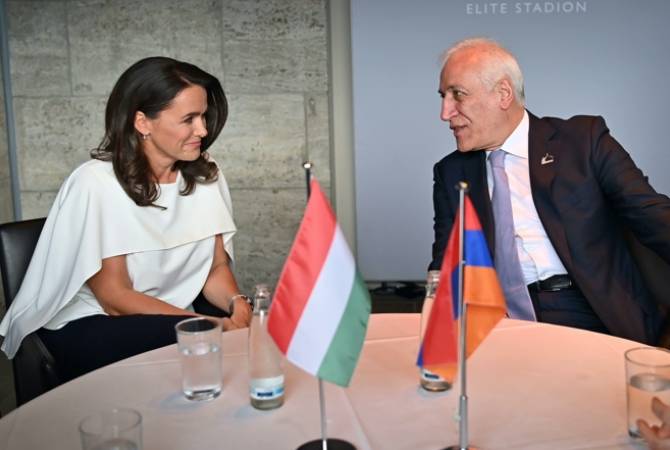 Президенты Армении и Венгрии обсудили возможности и пути стимулирования 
отношений