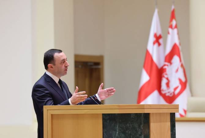 Грузия всегда готова быть медиатором между Азербайджаном и Арменией: премьер 
Гарибашвили